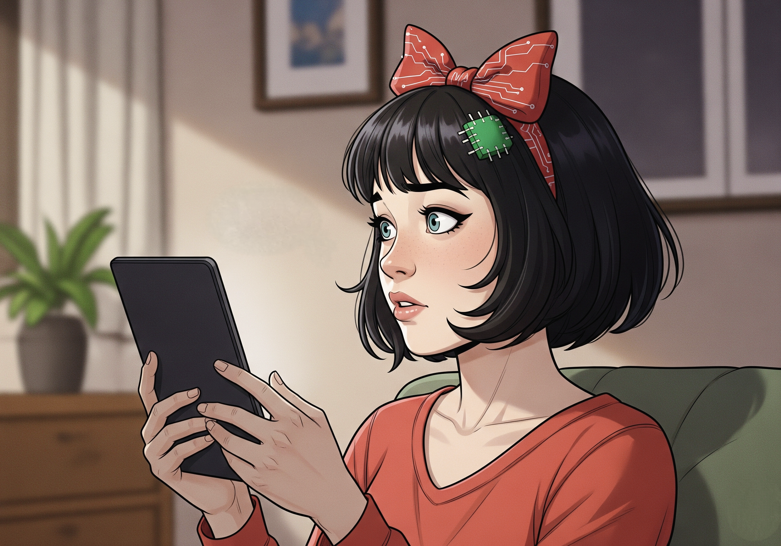 MIA leyendo